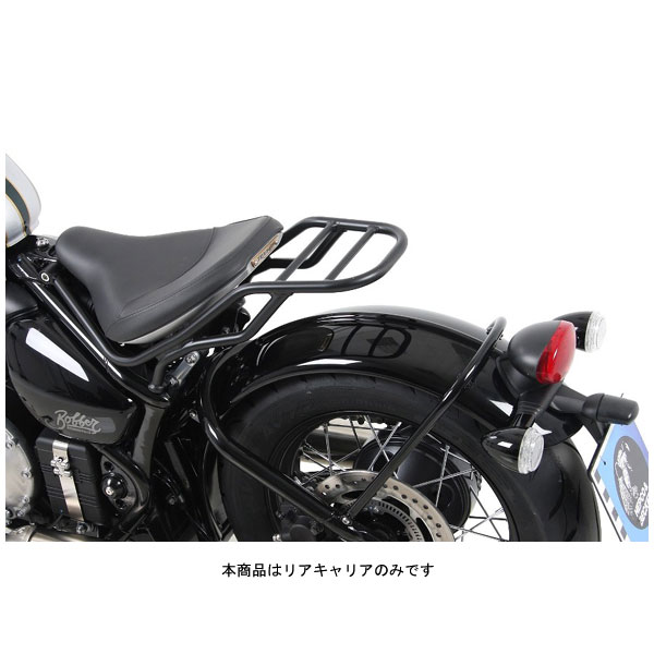 ヘプコ＆ベッカー リアキャリア(トップケース不可) ブラック TRIUMPH BONNEVILLE BOBBER('17～'20) 6547558-0101