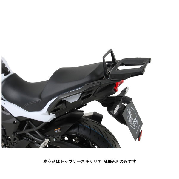 ヘプコ＆ベッカー トップケース用キャリア ALURACK(アルラック) ブラック VERSYS1000('19～'21) 6552539-0101