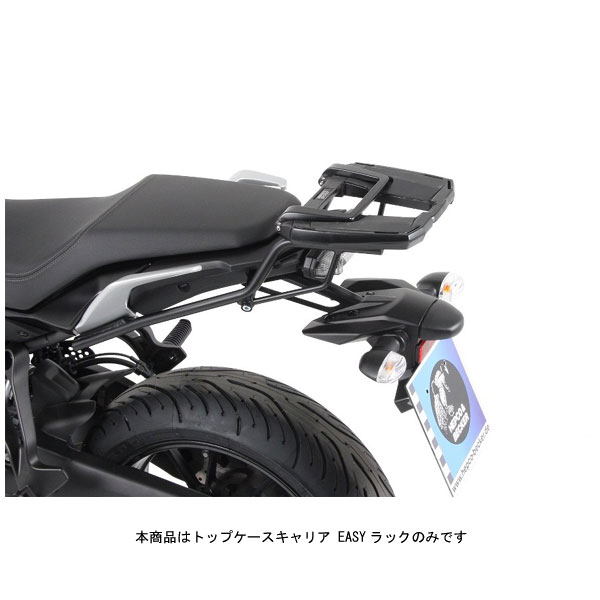 ヘプコ＆ベッカー トップケース用キャリア EASYラック ブラック TRACER700/GT('17～'20) 6614554-0101