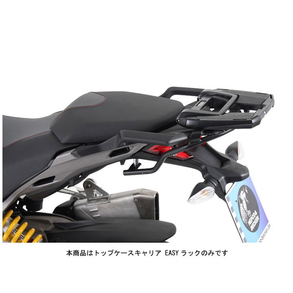ヘプコ&ベッカー トップケースキャリア EASYラック ブラック DUCATI MULTISTRADA1200 Enduro(\'16~\'18) 6617560-0101