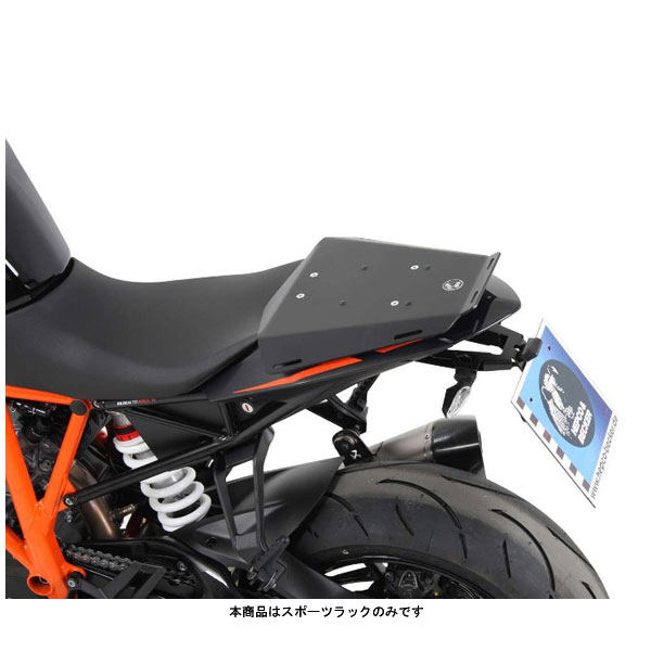 ヘプコ＆ベッカー スポーツラック ブラック KTM 1290 SUPER DUKE R(\'17～\'19) 6707564-0001