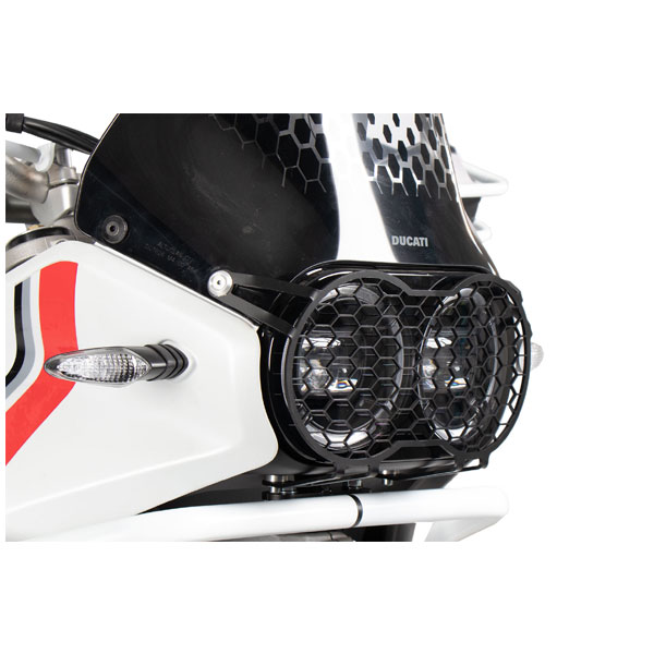 ヘプコ＆ベッカー ヘッドライトグリル ブラック DUCATI DesertX('22) 7007638-0001