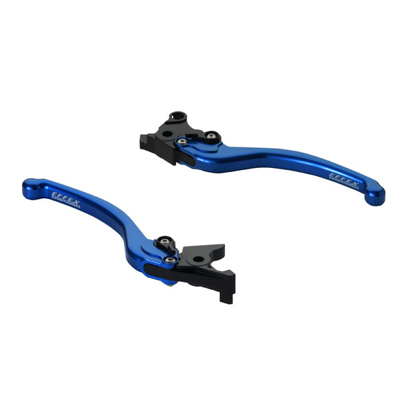 EFFEX (エフェックス) スムースフィットレバー ブルー GSX1300R HAYABUSA(\'99～\'07)/BANDIT1200/V-STROM1000他 EAL004B｜PartsBoxSystemJapan
