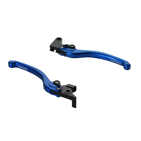 EFFEX (エフェックス) スムースフィットレバー ブルー MT-09/MT-07/FZ1/FZ6/FZ8/XJ6/Tenere 700 EAL011B｜PartsBoxSystemJapan