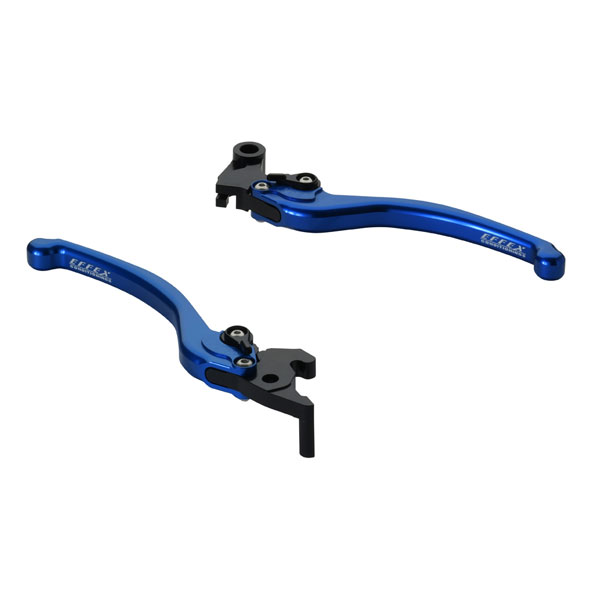 EFFEX (エフェックス) スムースフィットレバー ブルー YZF-R25/R3・MT-25/03 EAL032B｜PartsBoxSystemJapan