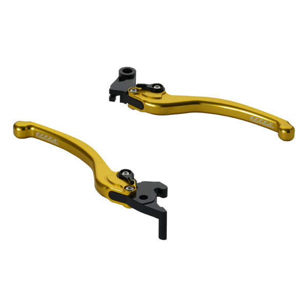 EFFEX (エフェックス) スムースフィットレバー ゴールド YZF-R25/R3・MT-25/03 EAL032G｜PartsBoxSystemJapan