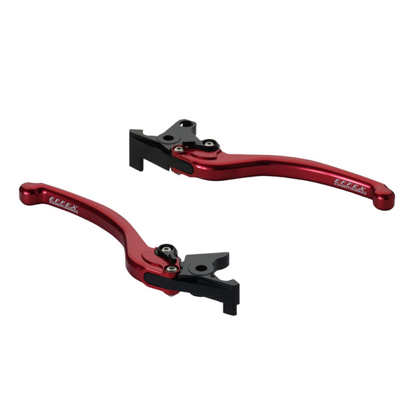 EFFEX (エフェックス) スムースフィットレバー レッド TRACER9 GT('21)/MT-09('21～'22) EAL038R｜PartsBoxSystemJapan