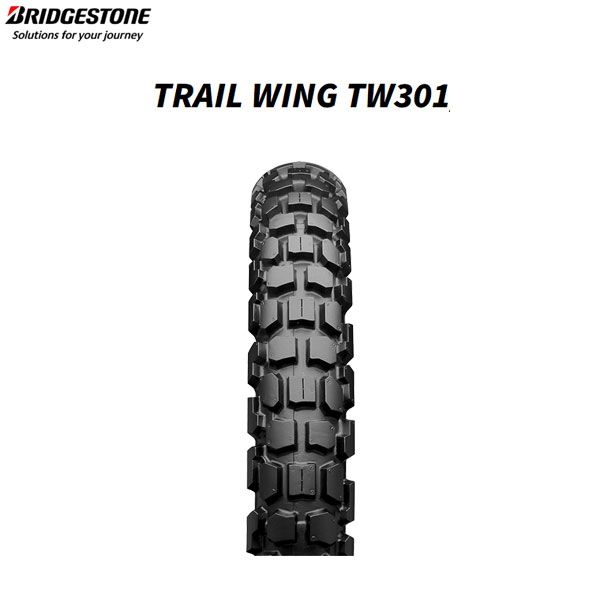 【4月21日出荷】ブリヂストン BRIDGESTONE MCS01255 TRAIL WING TW301 フロント 80/100-21 M/C 51P W B4961914861551
