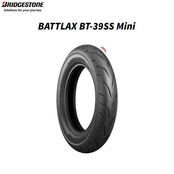ブリヂストン BRIDGESTONE SCS01766 BATTLAX BT-39SS Mini フロント/リア共用 3.00-10 42J TL YCY B4961914852450