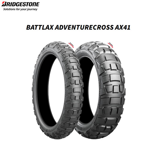 ブリヂストン BRIDGESTONE MCS01456 BATTLAX ADVENTURECROSS AX41 リア 130/80-18 M/C 66P TL B4961914868796