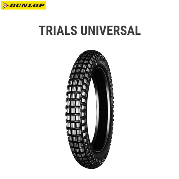 ダンロップ DUNLOP 104655 TRIALS UNIVERSAL フロント 3.25-19 4PR WT D4981160022803 9,852円