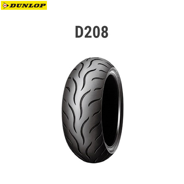 ダンロップ DUNLOP 269989 D208 リア 140/70R17M/C66H TL D4981160599077