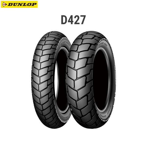 ダンロップ DUNLOP 281863 D427F フロント 130/90B16M/C 67H TL D4981160725995