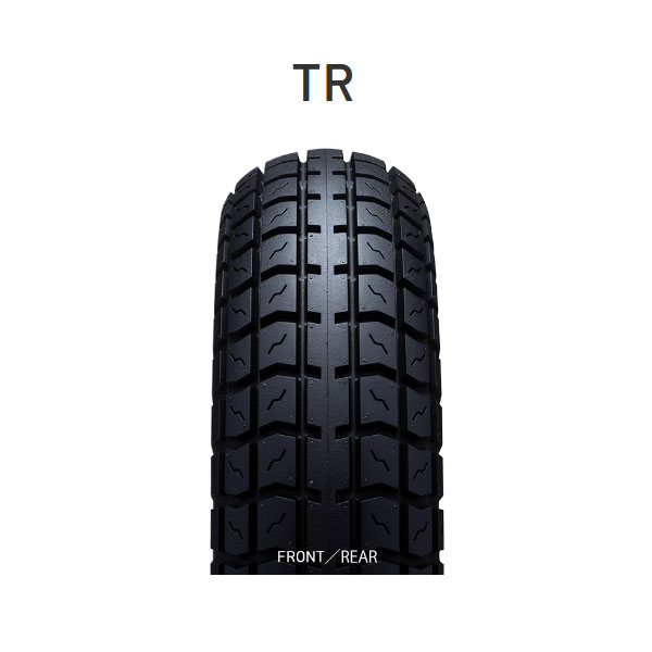 【4月18日出荷】IRC TR フロント/リア共用 4.00-8 4PR WT IRC122317 6,320円