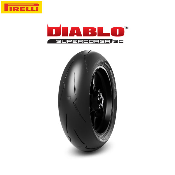 PIRELLI ピレリ 4124200 DIABLO SUPERCORSA V4 リア 200/55 R 17 M/C 78V TL SC1 PI8019227412420