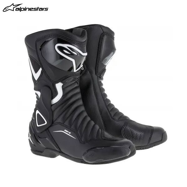 alpinestars アルパインスターズ レディース STELLA SMX-6 V2 ブーツ 12 BLACK WHITE[EU40/25.5cm] ALP8021506618515