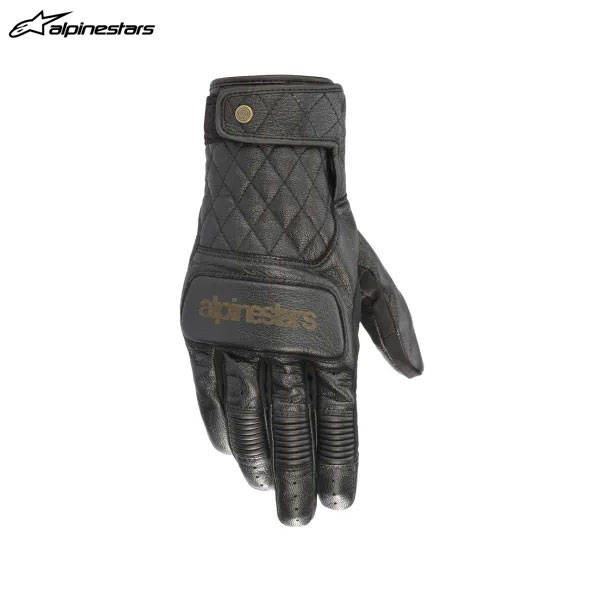 alpinestars アルパインスターズ BRASS レザーグローブ 10 BLACK[Sサイズ] ALP8059175198427