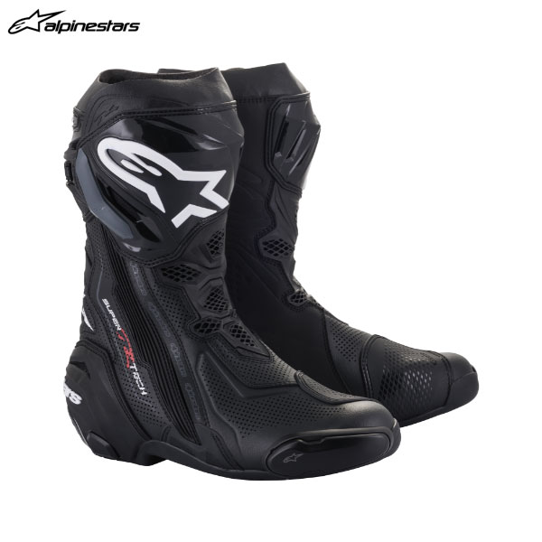 alpinestars アルパインスターズ SUPERTECH-R VENTED ブーツ 10 BLACK[EU45/29.5cm] ALP8059175376658