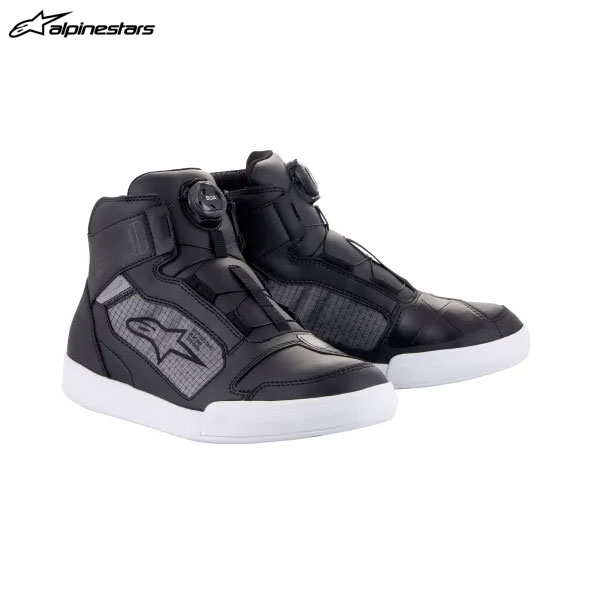 【4月14日出荷】alpinestars アルパインスターズ AXIOM BOA WATERPROOF シューズ ASIA 12 BLACK WHITE[US10/27.5cm] ALP8059347013558