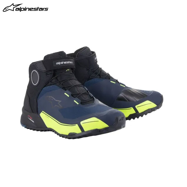 alpinestars アルパインスターズ CR-X DRYSTAR ライディングシューズ 1705 BK DARK BL YE FO[US11/28.5cm] ALP8059347053035