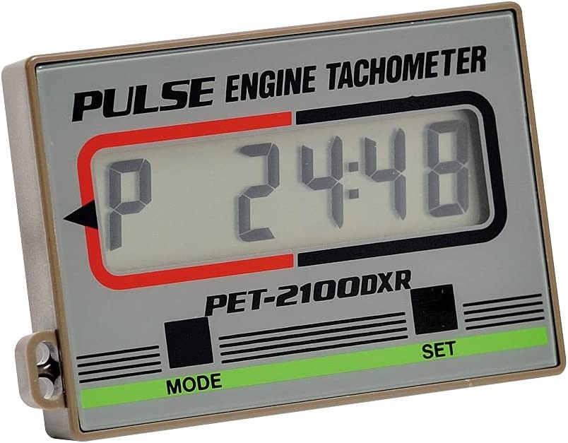 【4月10日出荷】キタコ エンジンタコメーターPET-2100DXR　752-0600012
