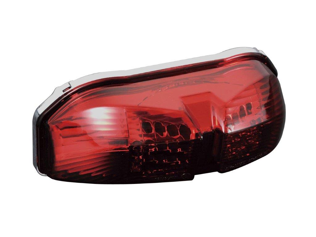 【7月30日出荷】POSH カスタムLEDテール レッド 06-09FZ-1　063090-90｜PartsBoxSystemJapan
