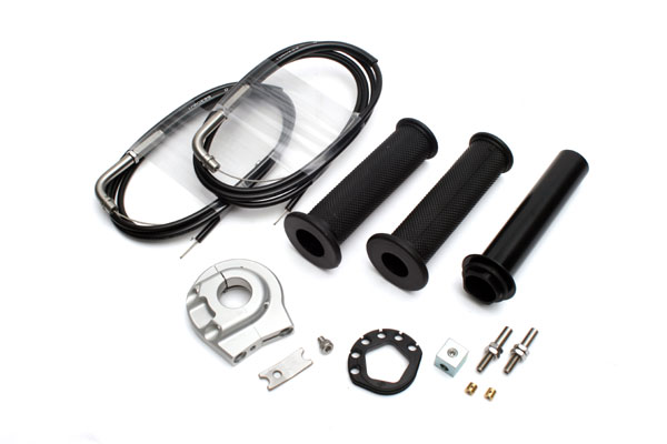 ACTIVE(アクティブ) 汎用 ハイスロットルキットEVO2 汎用キット [ホルダー:スモール/シルバー] 巻取φ38 1064203