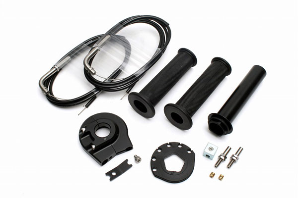 ACTIVE(アクティブ) 汎用 ハイスロットルキットEVO2 汎用キット [ホルダー:ラージ/ブラック] 巻取φ54 1064308