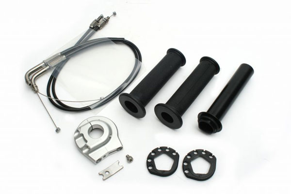【在庫あり】ACTIVE(アクティブ) CBR1000RR HONDA ホンダ ハイスロットルキット [EVO2] シルバー 巻取φ38/40 1065101