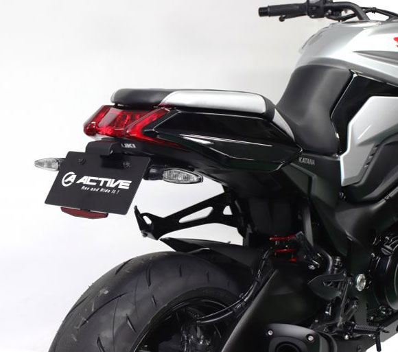 【4月11日入荷予定 受付中】ACTIVE(アクティブ) カタナ KATANA SUZUKI スズキ フェンダーレスキット ブラック [LEDナンバー灯付き] リフレクター付属 1155042