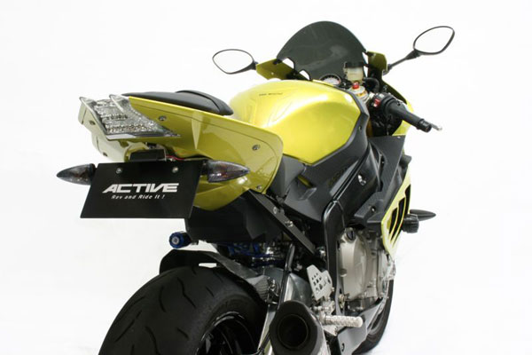 【5月23日入荷予定 受付中】ACTIVE(アクティブ) S1000R S1000RR BMW フェンダーレスキット ブラック [LEDナンバー灯付き] 1159002
