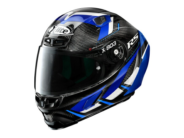 【7月28日出荷】デイトナ(DAYTONA) NOLAN X-lite X-803RS ULTRA CARBON MOTORMASTER ブルー/53 サイズM 33008｜PartsBoxSystemJapan