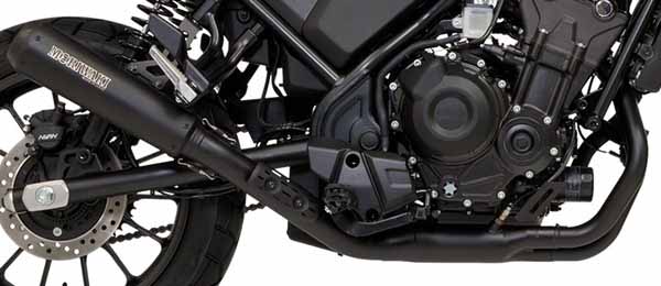 モリワキ(MORIWAKI) CL500(2023) フルエキゾーストマフラー ショートメガホン ブラック 01810-H01W7-00