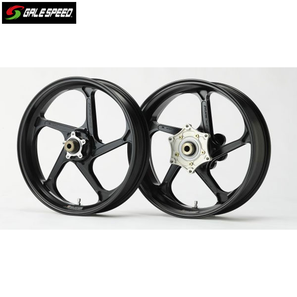GALE SPEED (ゲイルスピード) CB1300SF/SB(14-17) ABS不可 アルミ鍛造ホイール [TYPE-GP1S] フロント 350-17 半ツヤブラック ガラスコーティング仕様 28811052Q