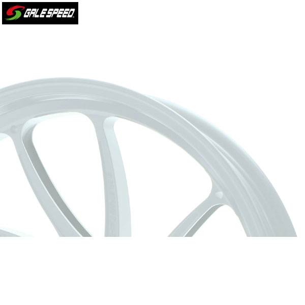 GALE SPEED (ゲイルスピード) ZRX1100/ZZR1100D/ZRX1200R アルミ鍛造ホイール [TYPE-SB1] フロント 350-17 ソリッドホワイト 29270002SW