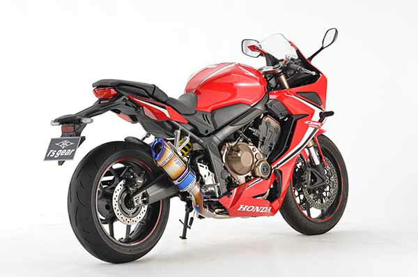 アールズギア(R's Gear) CBR650R(19-23)/CB650R(19-23) GPスペック フルエキゾースト シングル チタンドラッグブルー GH53-T1SD 127,353円