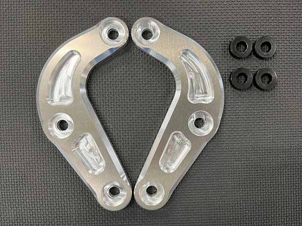【7月25日出荷】BEET Ninja ZX-4R/ZX-4RR スポーツリンクプレートキット アルミシルバー 0610-KH8-09｜PartsBoxSystemJapan