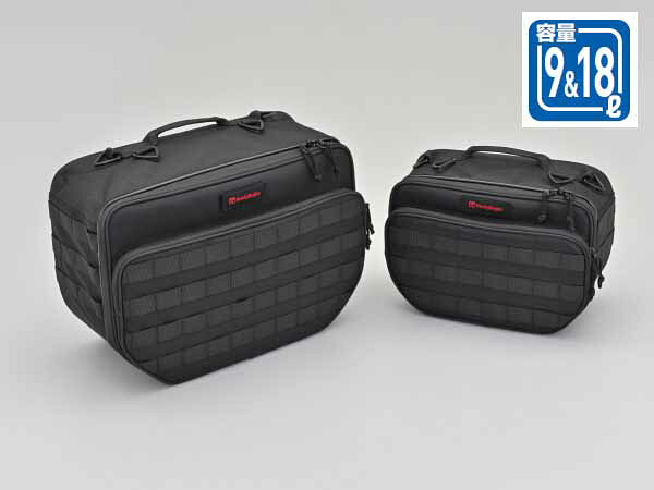 【7月23日出荷】デイトナ ヘンリービギンズ DHS-44 振り分けサイドバッグ 9L＆18L DAY44191｜PartsBoxSystemJapan