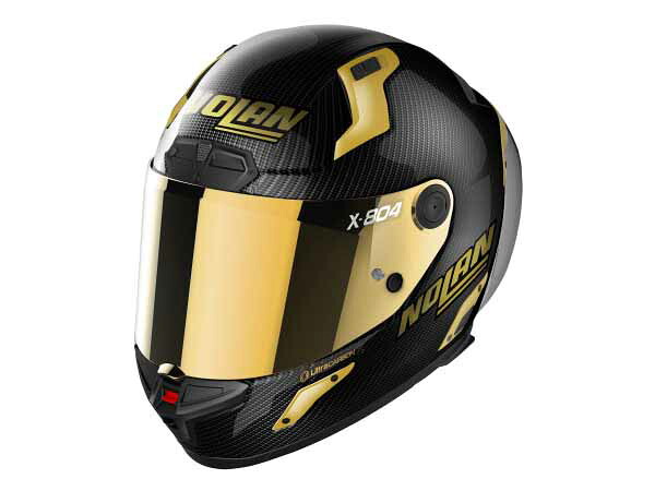 【4月15日出荷】デイトナ NOLAN X-804RS ULTRA CARBON GOLDEN/3[Lサイズ] 49852