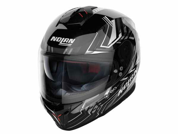【7月25日出荷】デイトナ NOLAN(ノーラン) N80-8 TURBOLENCE ホワイト/77[Mサイズ] DAY45681｜PartsBoxSystemJapan