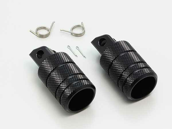【7月24日出荷】ハリケーン レブル250/500・CL250/500 フットペグ ローレット フロント HF5116B｜PartsBoxSystemJapan