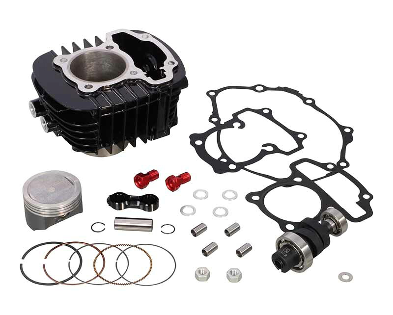 キタコ グロム(JC92-1000001～1099999） 145cc LIGHTボアアップKIT ハイカムシャフト付・ブラックシリンダー 212-1452050