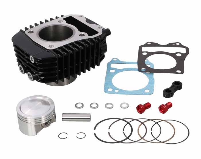 キタコ(KITACO) グロム(JC61)・CT125ハンターカブ(JA55) 164cc LIGHT　ボアアップKIT ブラックシリンダー 212-1444150