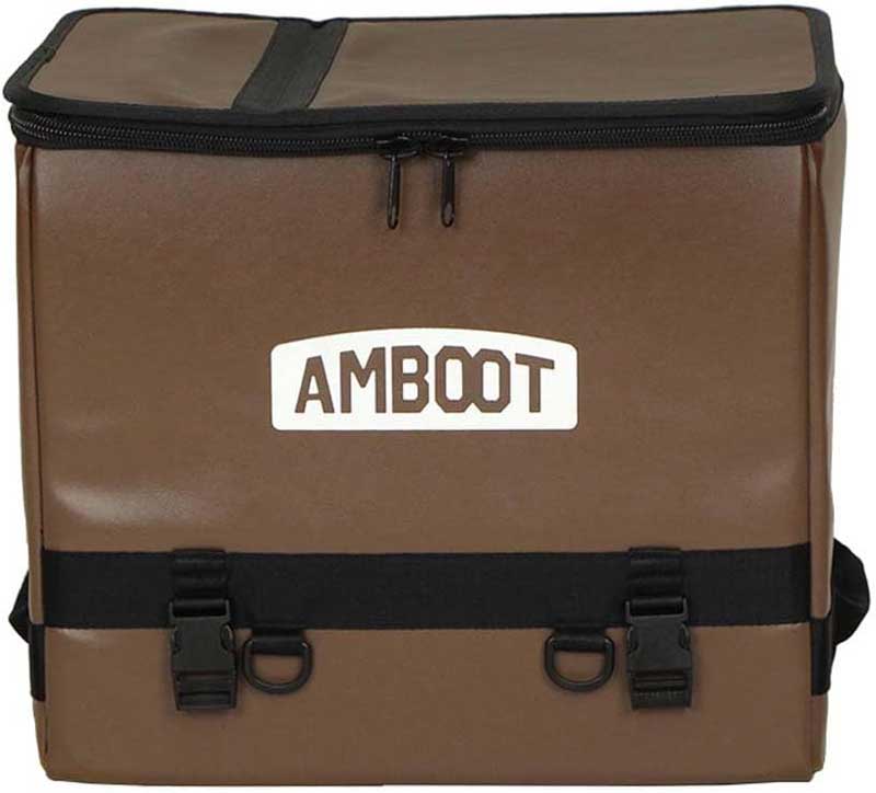 【4月9日出荷】AMBOOT 「大型キャリア」専用 リヤボックス 容量約30L ブラウン AB-RB01-BR 11,715円