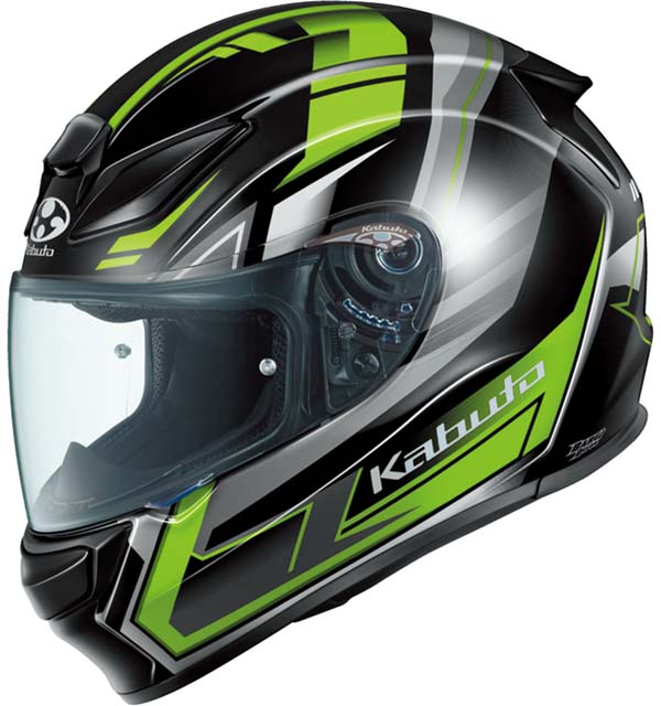OGK Kabuto SHUMA TREAD ブラックグリーン XS(53-54) OGK4966094628390