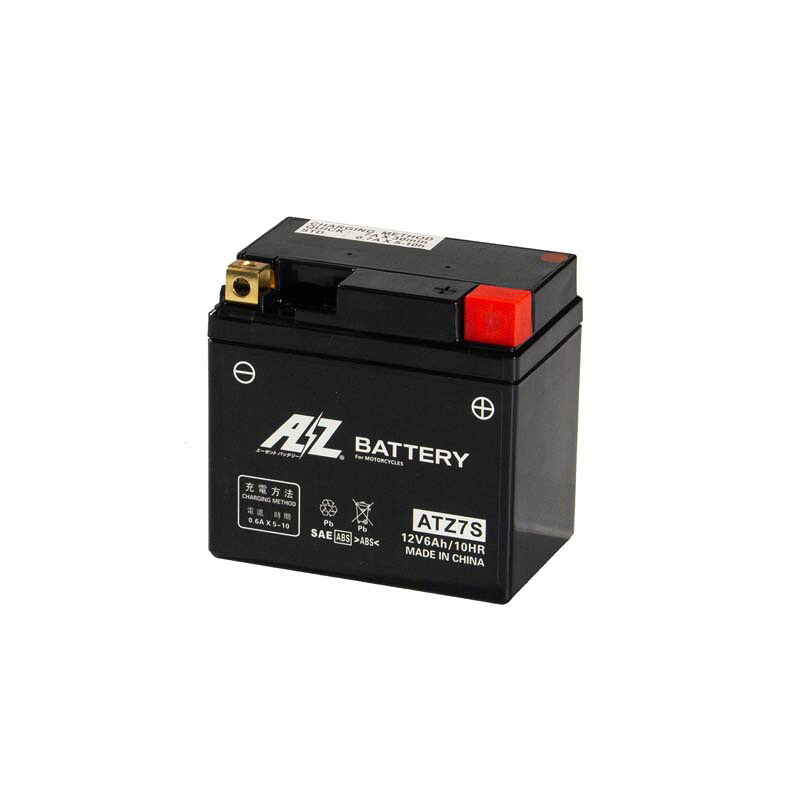 【7月25日出荷】AZバッテリー ATZ7S 液入り充電済 ATZ7S｜PartsBoxSystemJapan
