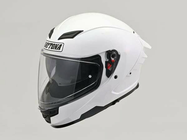 【7月22日出荷】デイトナ DN-001RS フルフェイスヘルメット ホワイト[Mサイズ] DAY46449｜PartsBoxSystemJapan