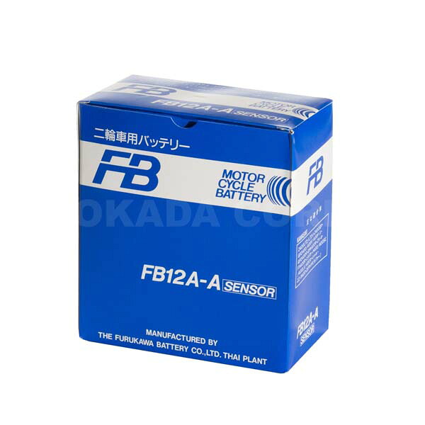 【4月17日出荷】古河電池 FB12A-A 高始動形バッテリーセンサー付 O4976650264313