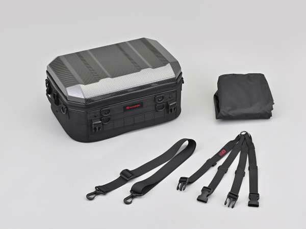【7月29日出荷】デイトナ DH-773 シェルシートバッグ 25L カーボン DAY48685｜PartsBoxSystemJapan