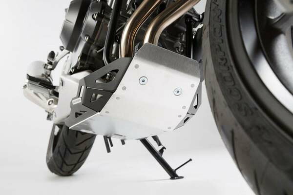SW-MOTECH CB500X (2013 ～) エンジンガード ブラック/シルバー MSS0138110001-B